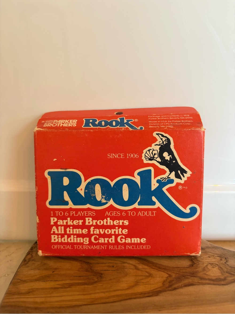 This is a Vintage 1978 Rook Card Game published by Parker Brothers